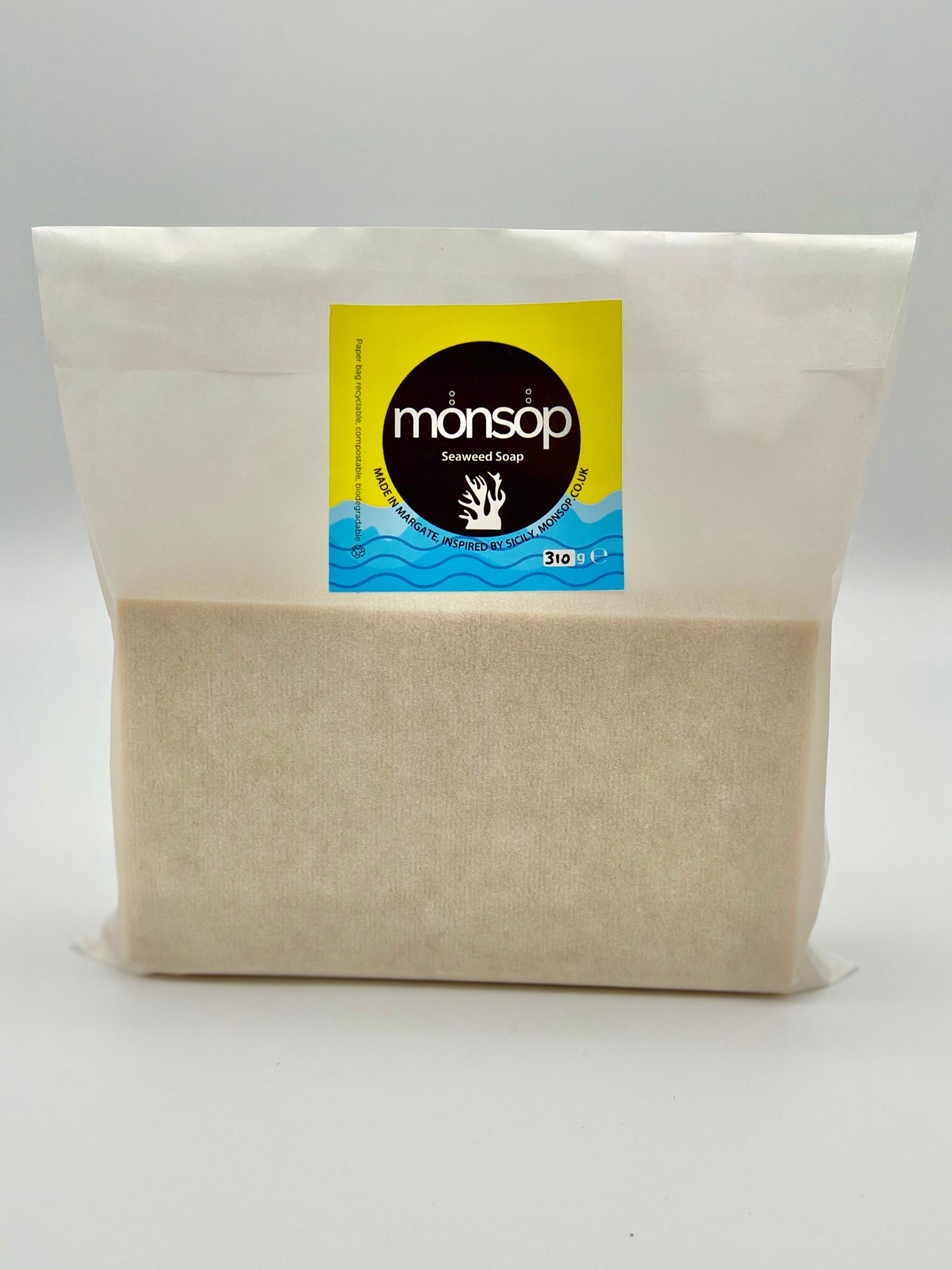 Monsop - Large Seaweed Soap 310g