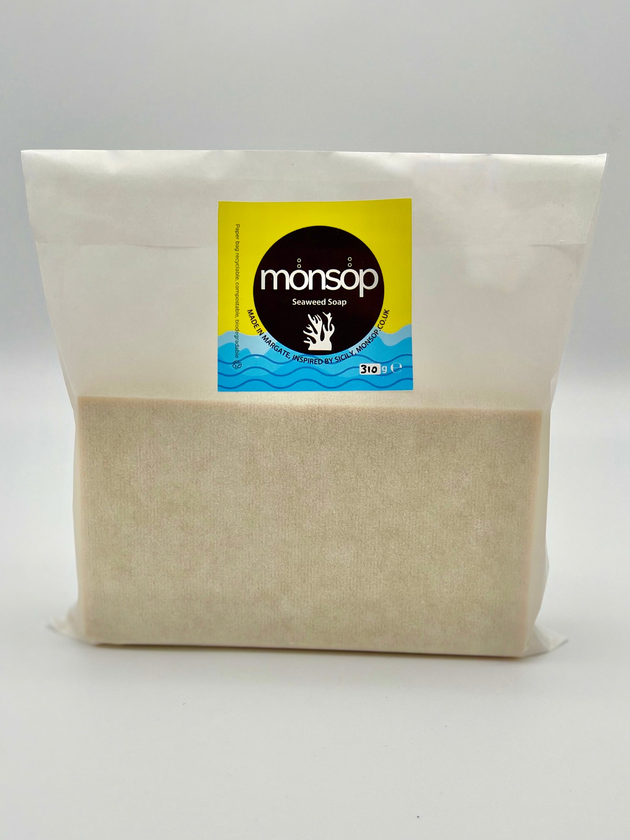 Monsop - Large Seaweed Soap 310g