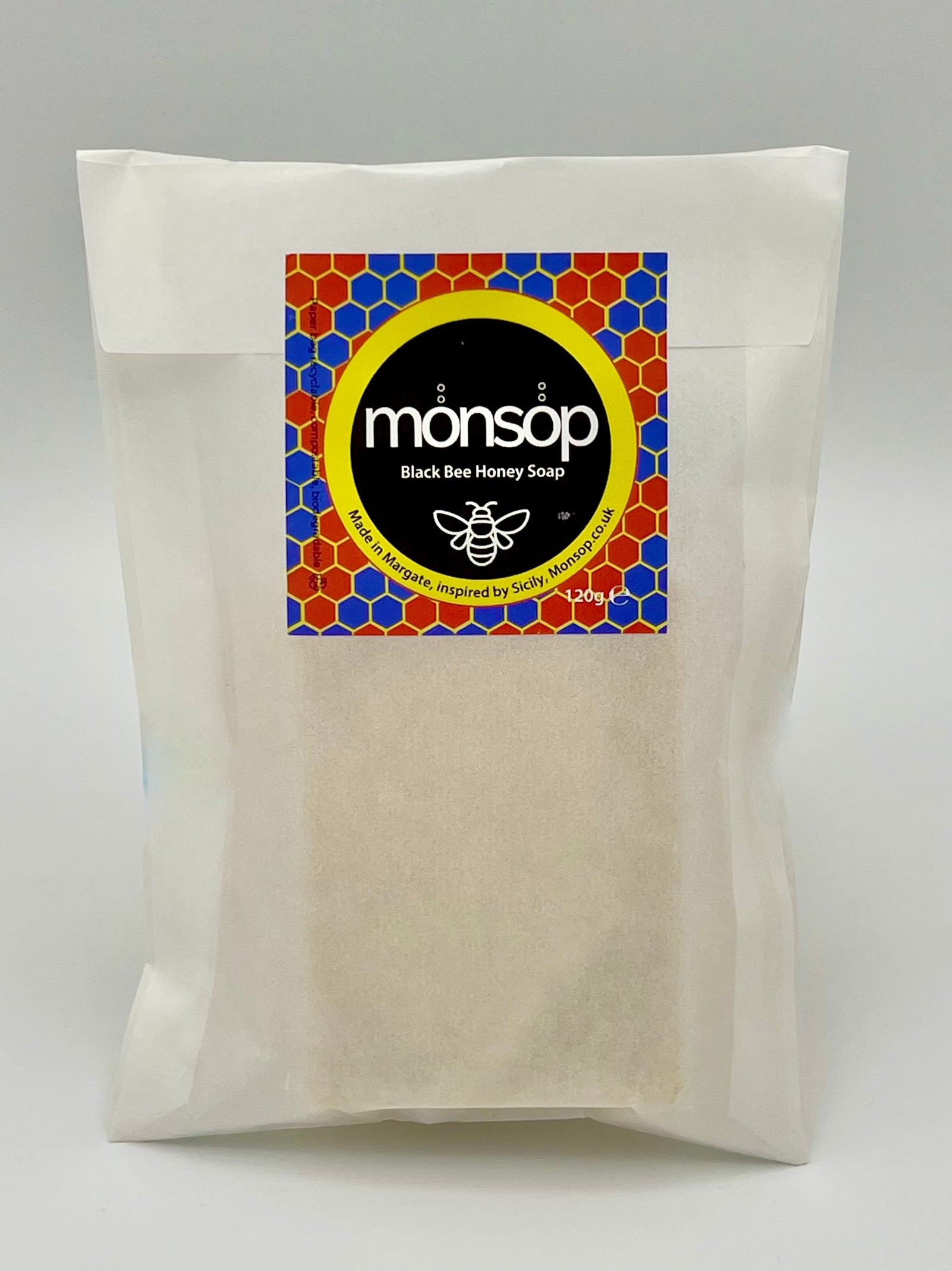 Monsop - Black Bee Honey Soap 120g