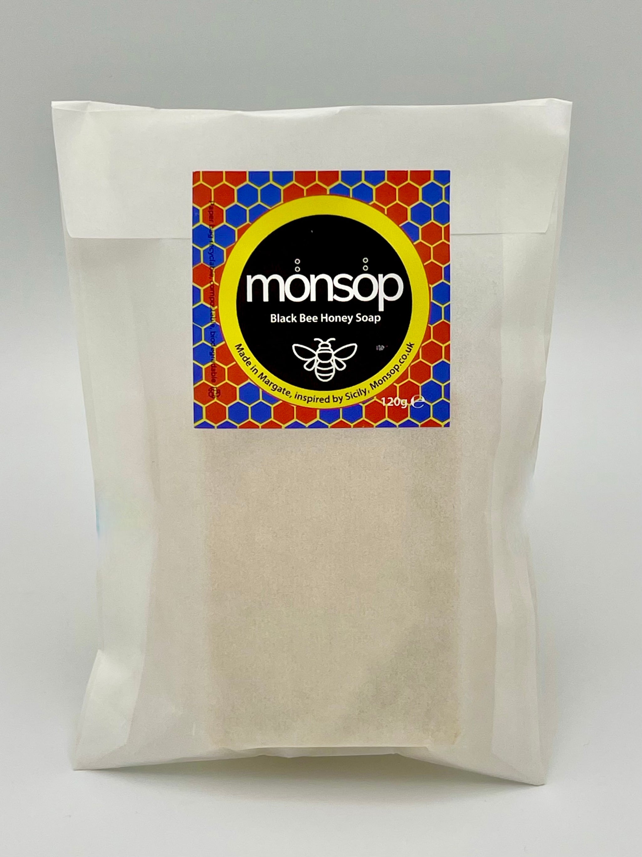 Monsop - Black Bee Honey Soap 120g
