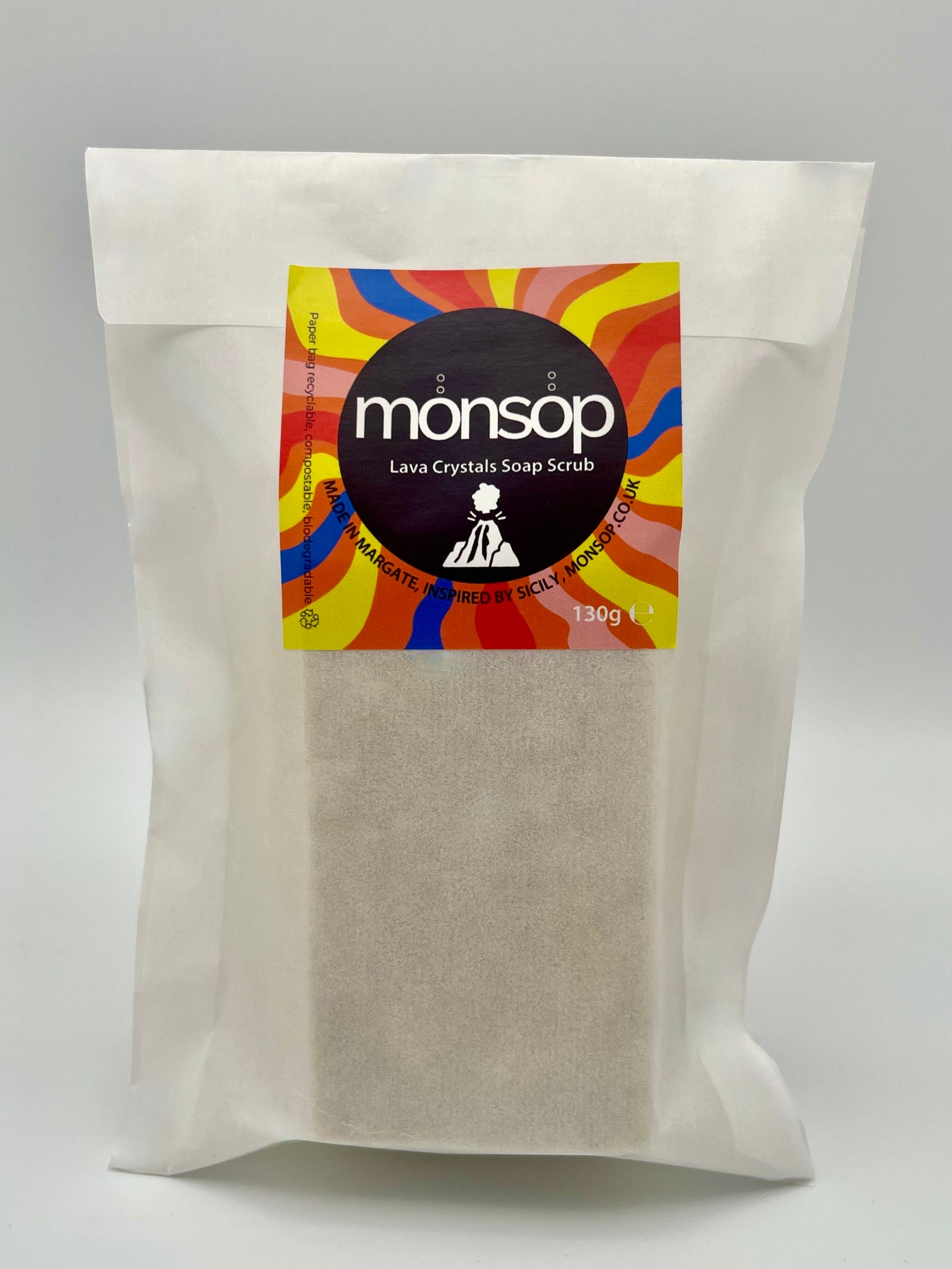 Monsop - Lava Crystals Soap Scrub